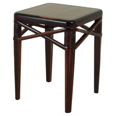 Ruhlmann Small Side Table in Macassar Ebony