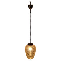 Charming pendant hanging lamp, Mid-Century Design, 1950s, Germany