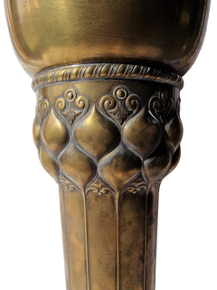 Spectacular Art Nouveau Cup Goblet Urn, hand crafted, 1900, Germany