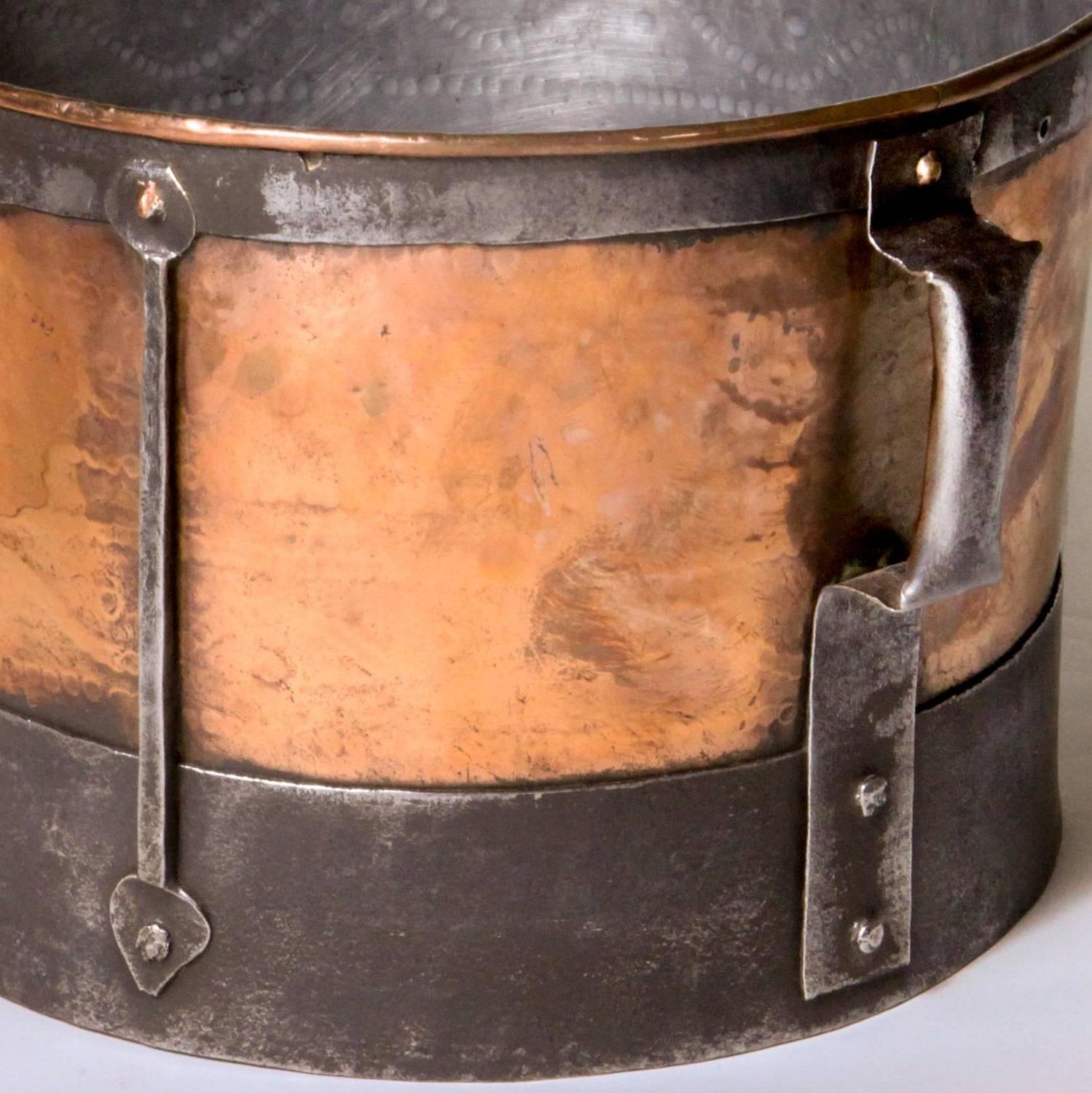 French Copper Cauldron For Sale at 1stdibs