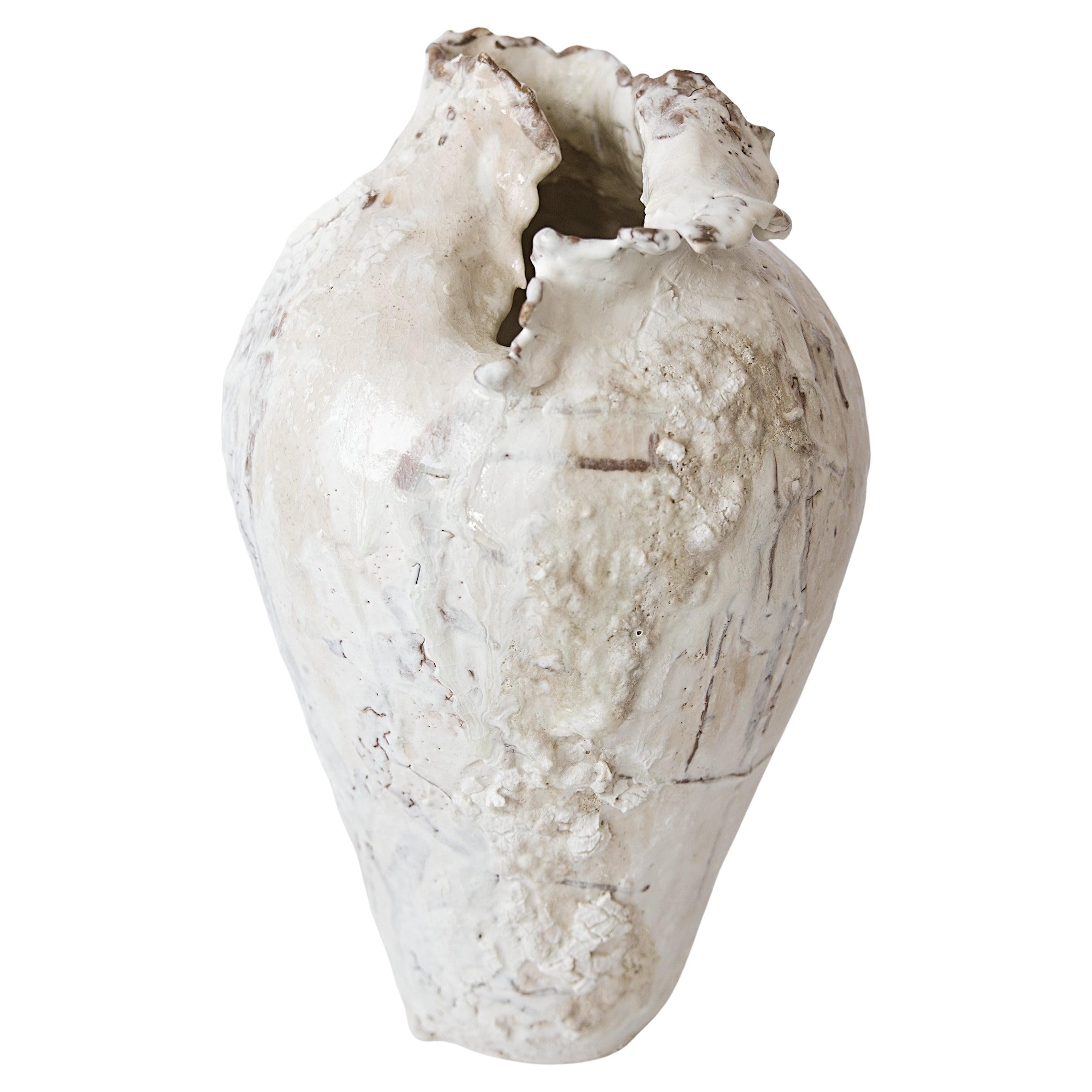 Vaso ad ali dipinte - Luna II