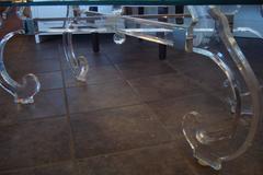 Vintage Regency Acrylic Cocktail Table
