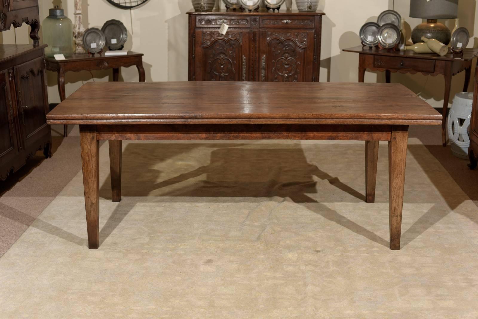 19th Century French Farm Table, circa 1870 For Sale 2
