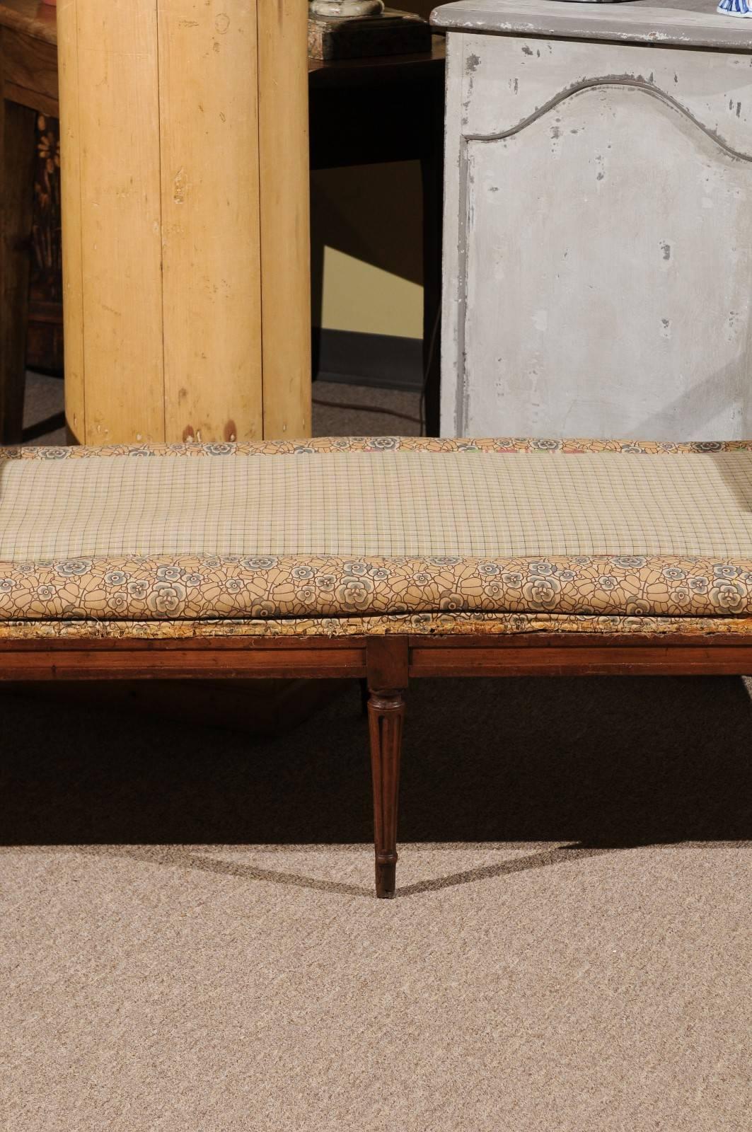 18th Century Louis XVI Period Daybed, circa 1780 For Sale 2