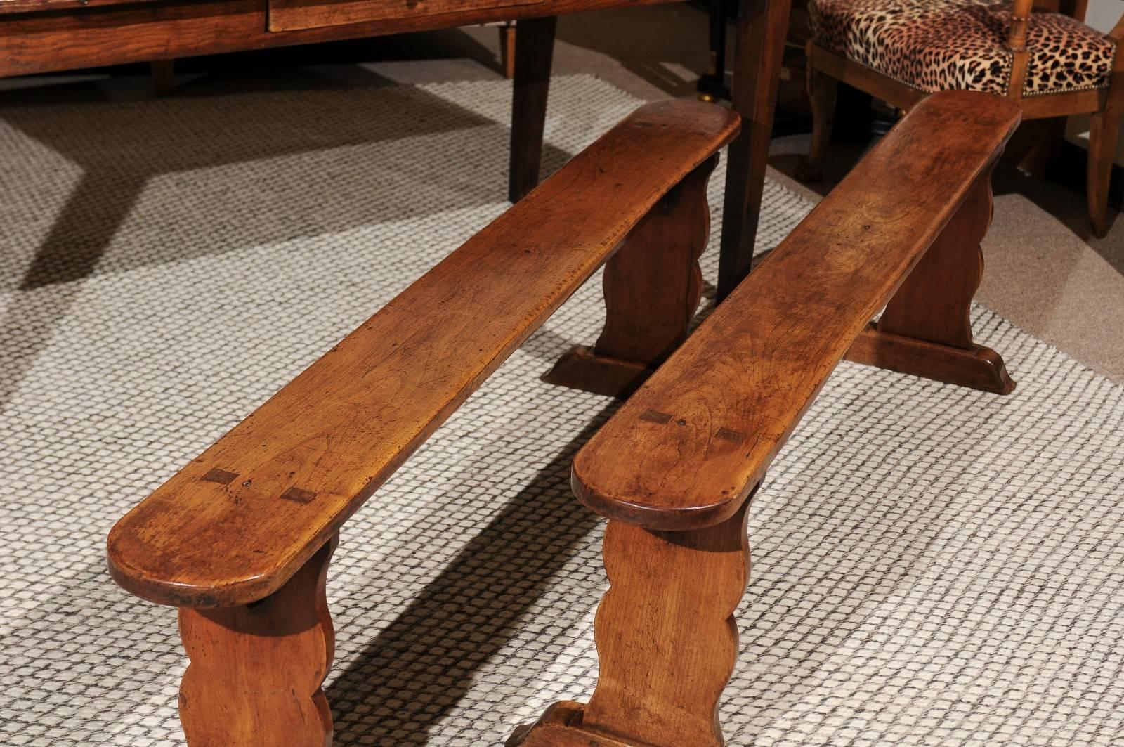 Single 19th Century French Bench, 1890 For Sale 3