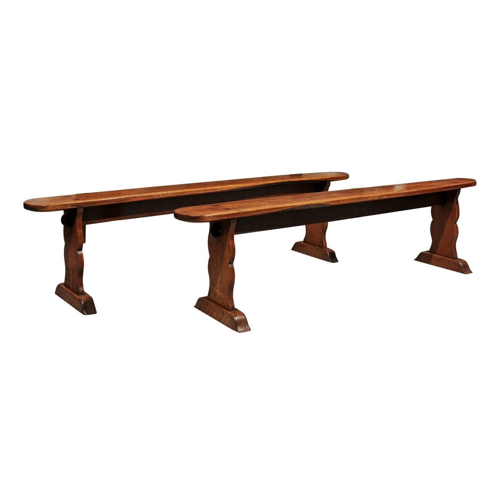 Single 19th Century French Bench, 1890 For Sale