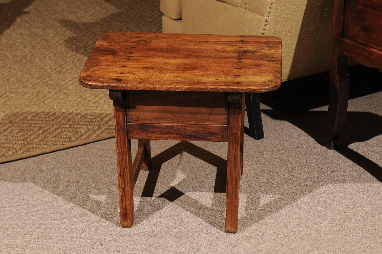 19th Century Pine Shepherds Table from Spain 3