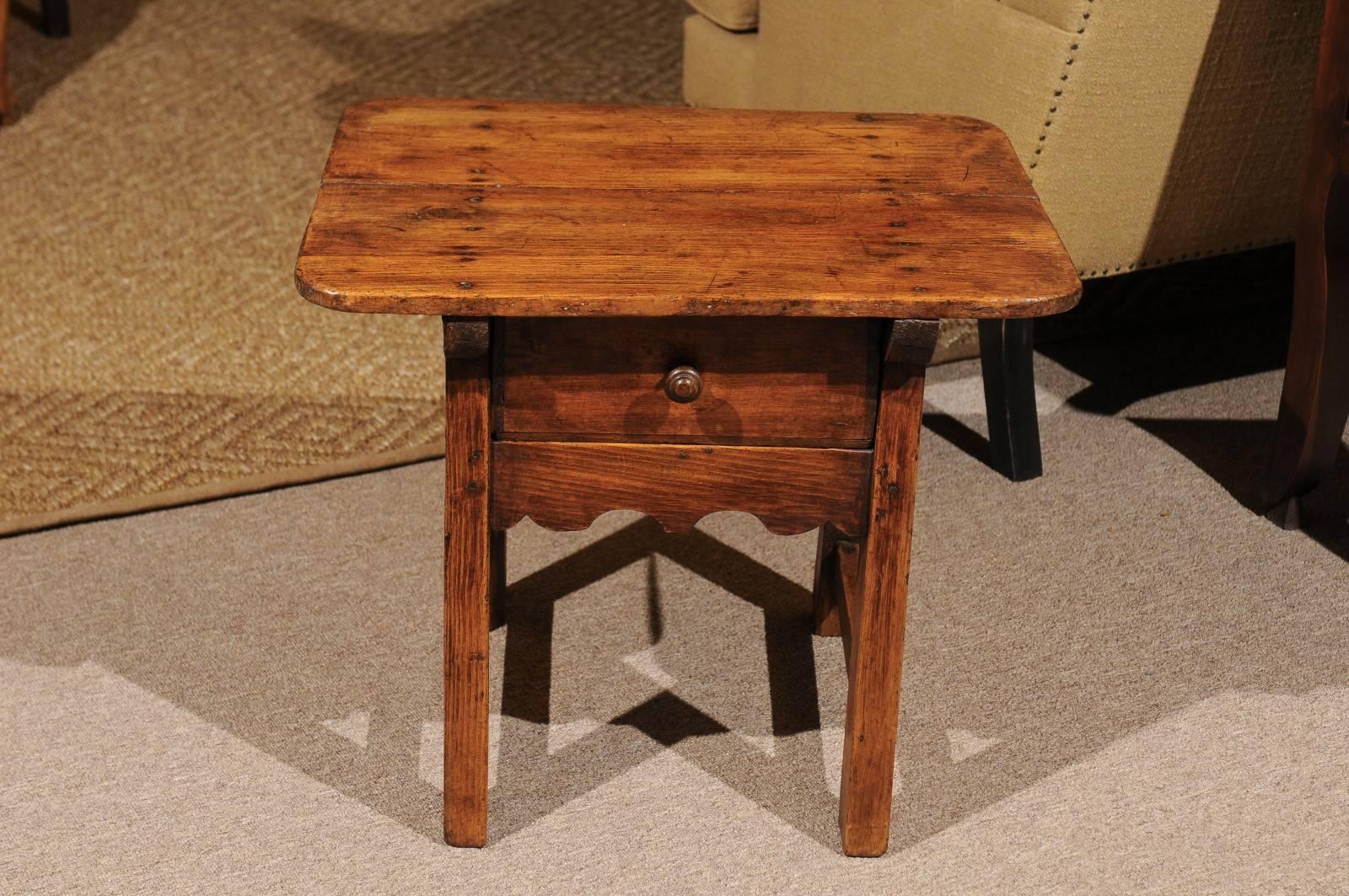 19th Century Pine Shepherds Table from Spain 5