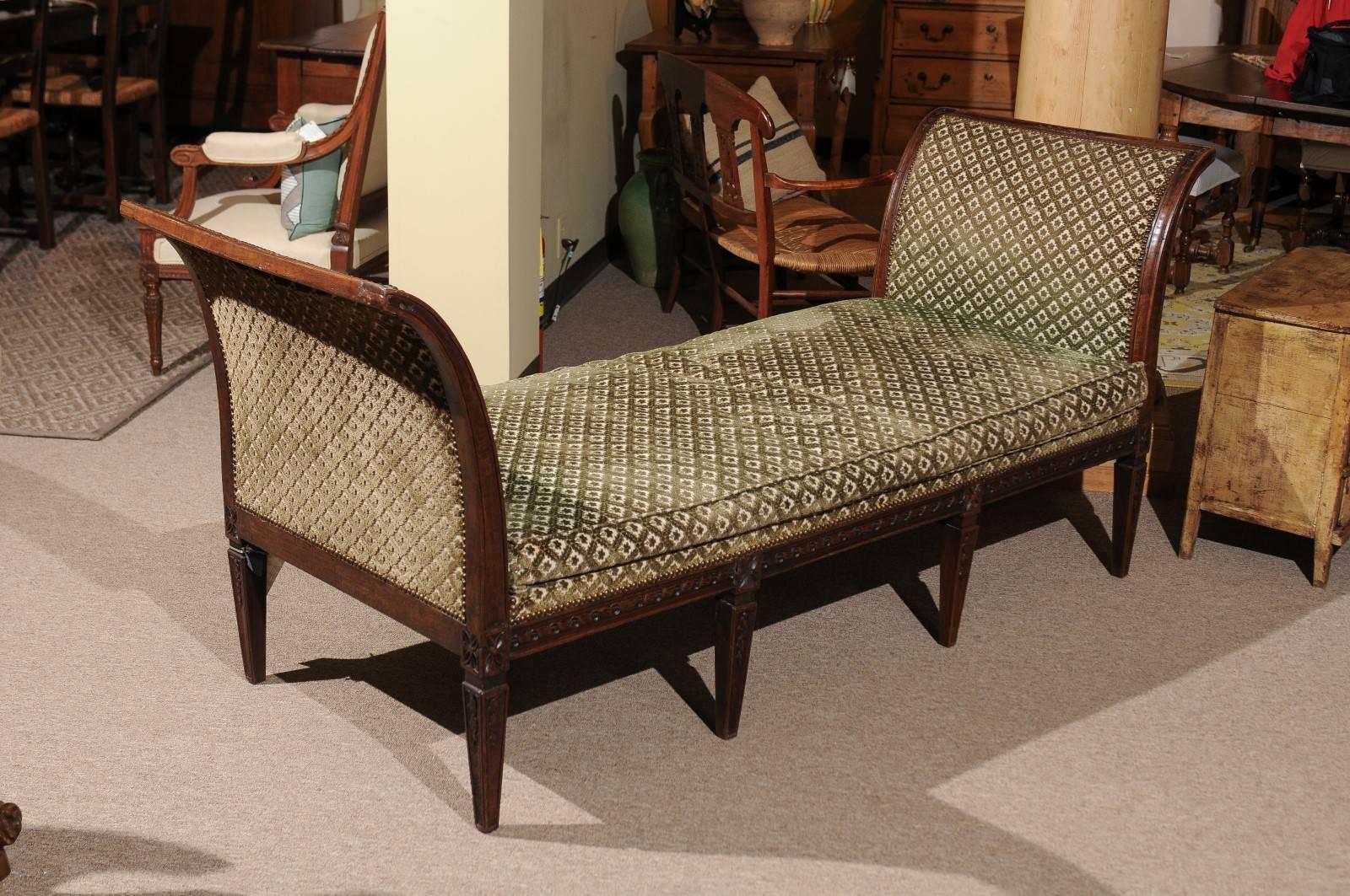 Late 18th Century Directoire Period Daybed, circa 1790 2