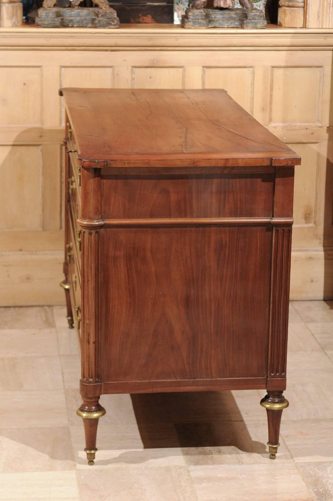 Period Louis XVI Cherry Commode, circa 1880 4