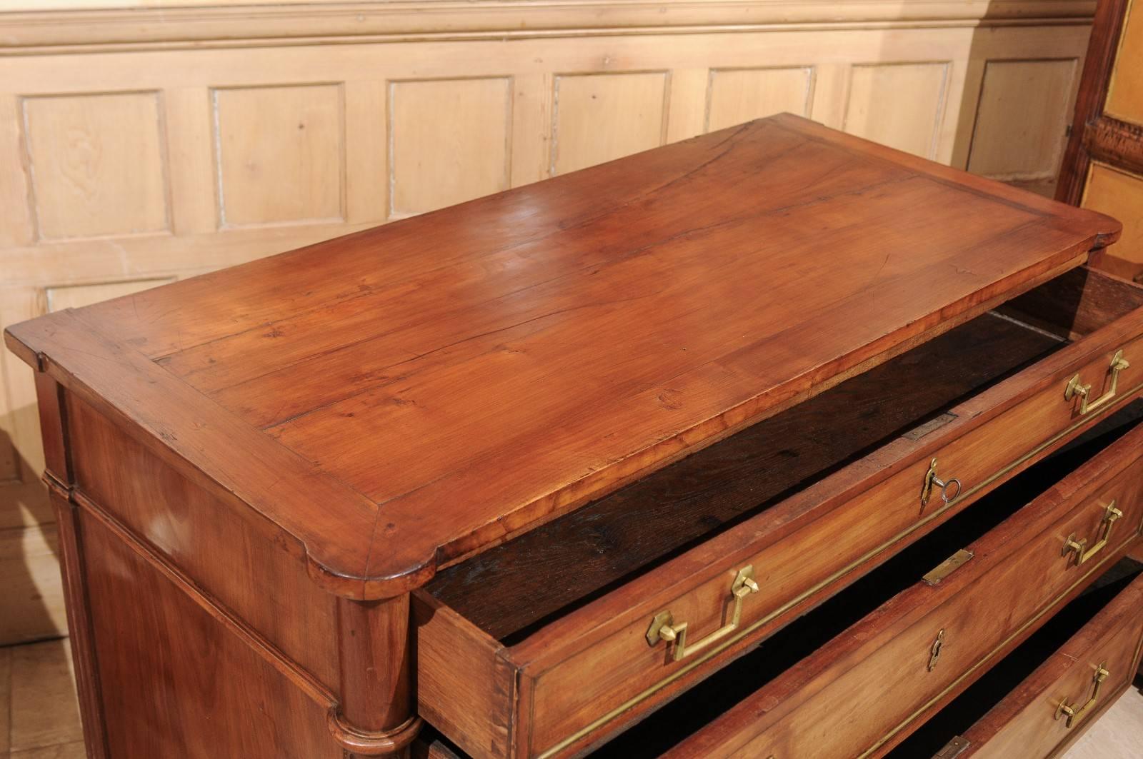 Period Louis XVI Cherry Commode, circa 1880 1