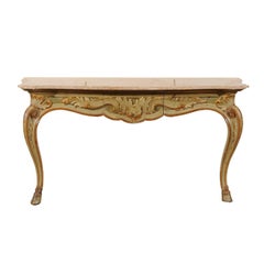 Louis XV Style Painted Console, circa 1900