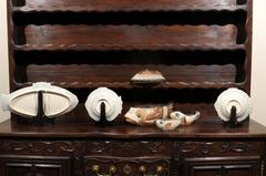 Midcentury French Boulliabase Fish Set, circa 1970