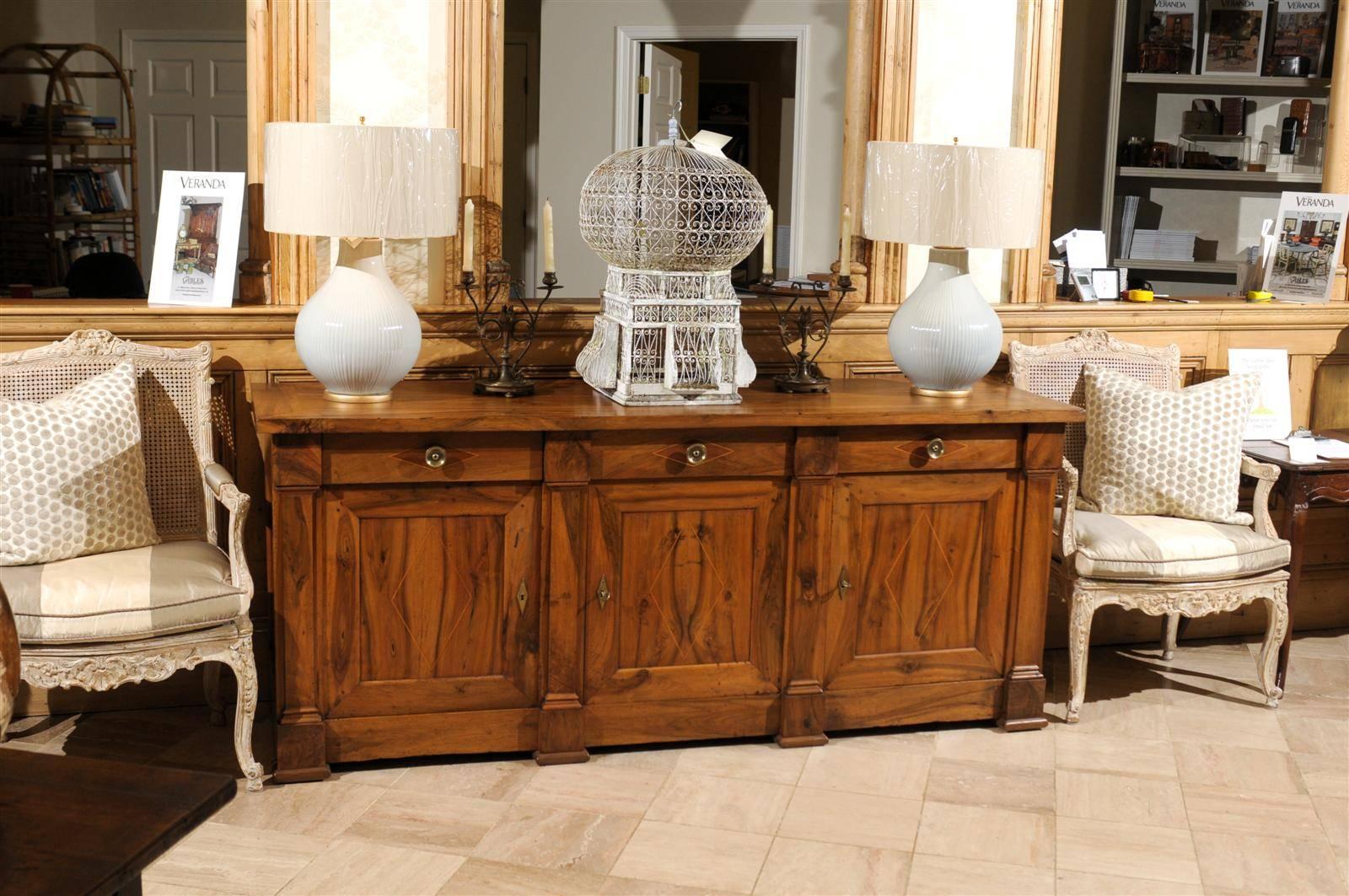 French Period Directoire Enfilade in Walnut
