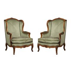 Pair of 19th Century French Bergeres