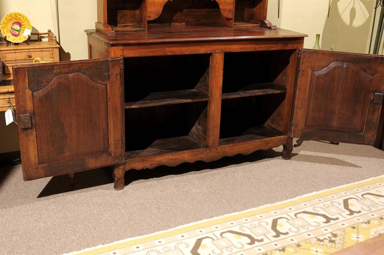 19th Century French Vaisselier in Cherry, circa 1880 For Sale 4