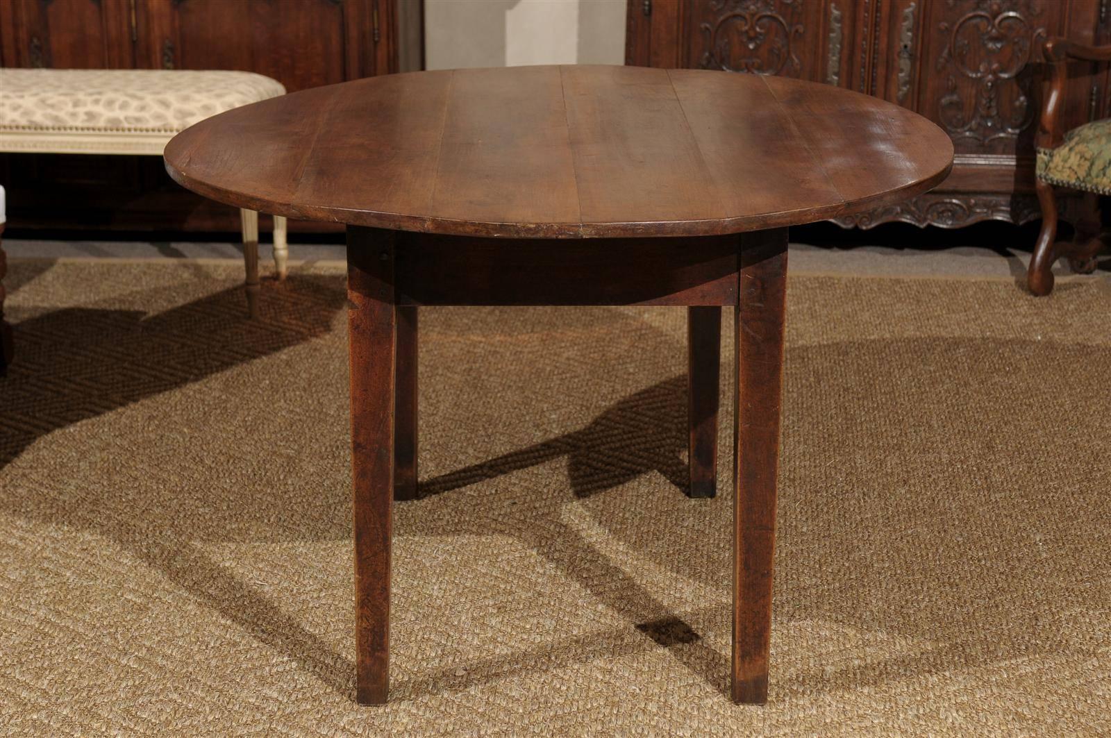 19th Century Cherry Dining Table 4