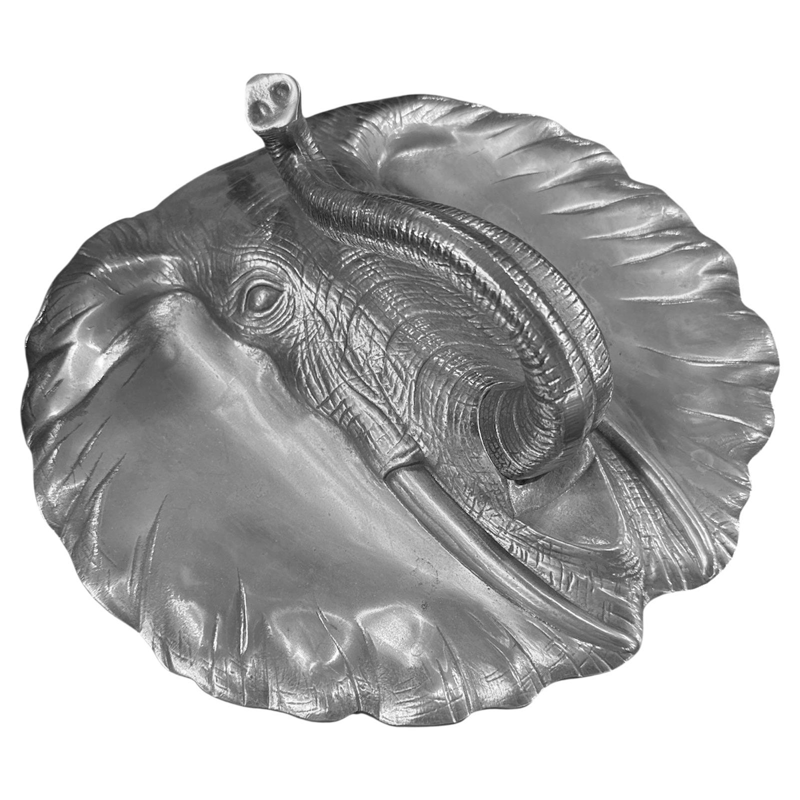 1987 Arthur Court Elephant Dish