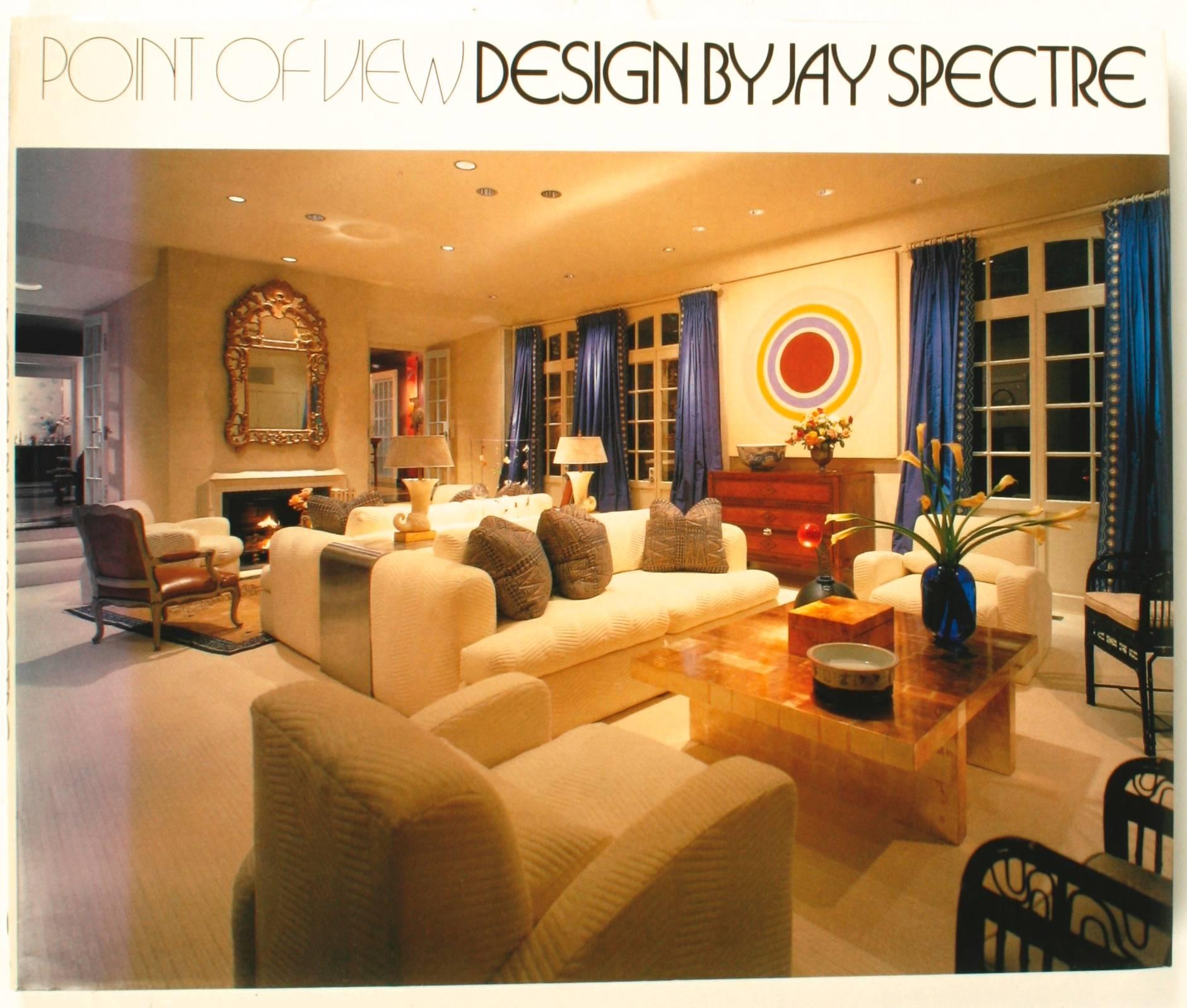 Point of View, Design by Jay Spectre. 1st Ed, Bulfinch Press 1991. 144 color illustrations, 15 black and white photos of the design work of this daring and innovative artist combining optimum function with luxury and versatility.
NPT Books, a