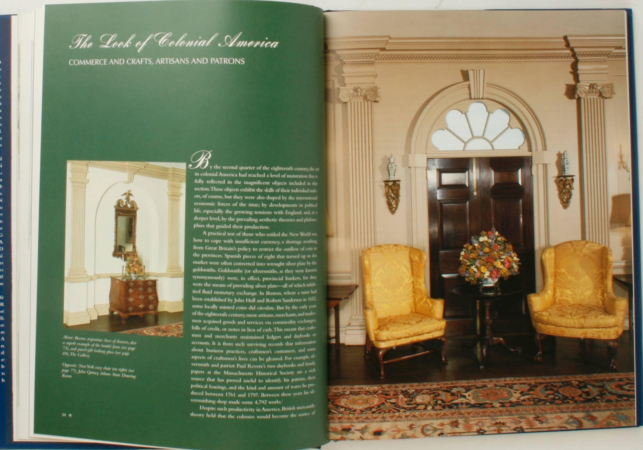 Becoming a Nation, Americana from the Diplomatic Reception Rooms, 1st Ed In Good Condition For Sale In valatie, NY