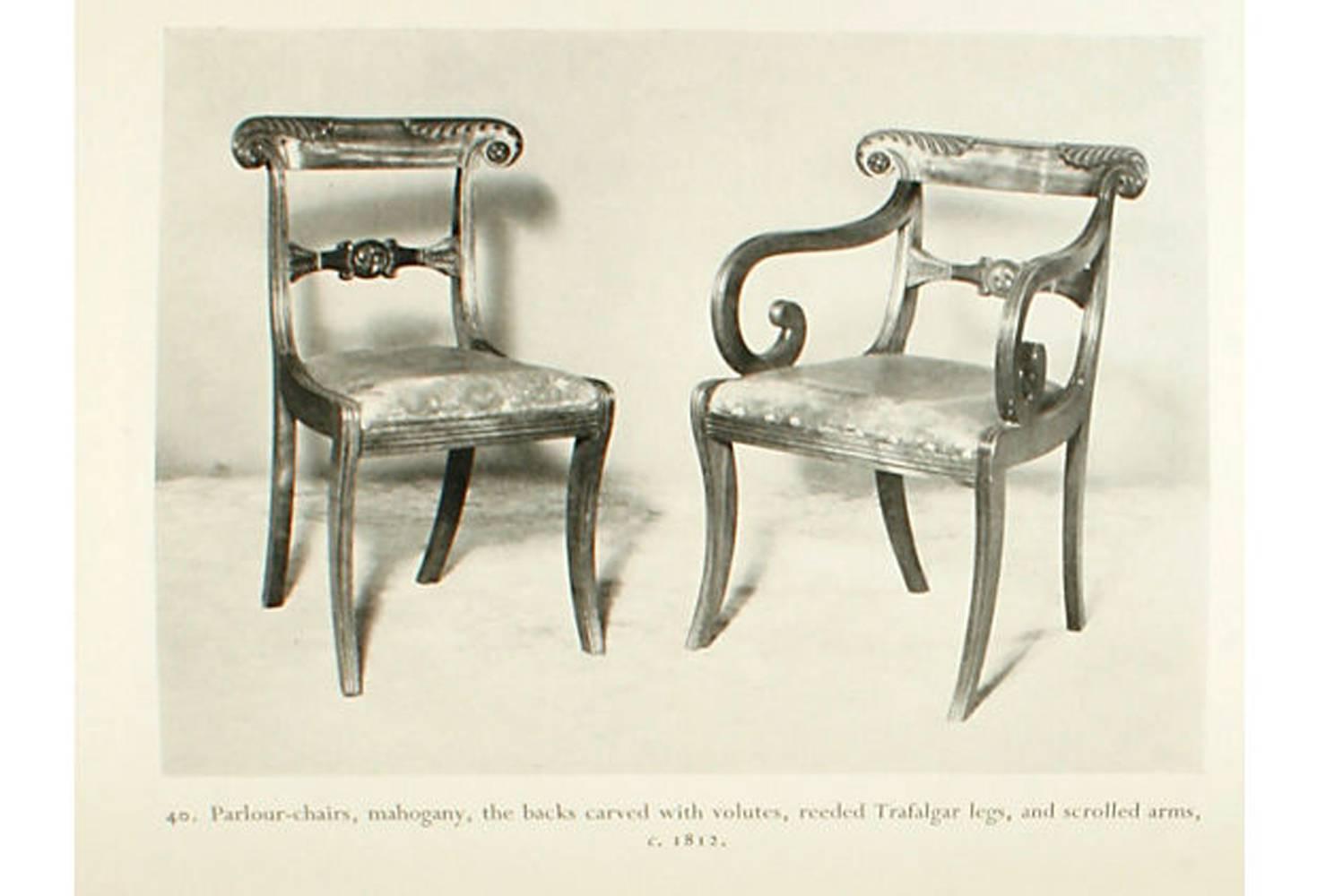 20th Century Regency Furniture by Clifford Musgrave, First Edition For Sale