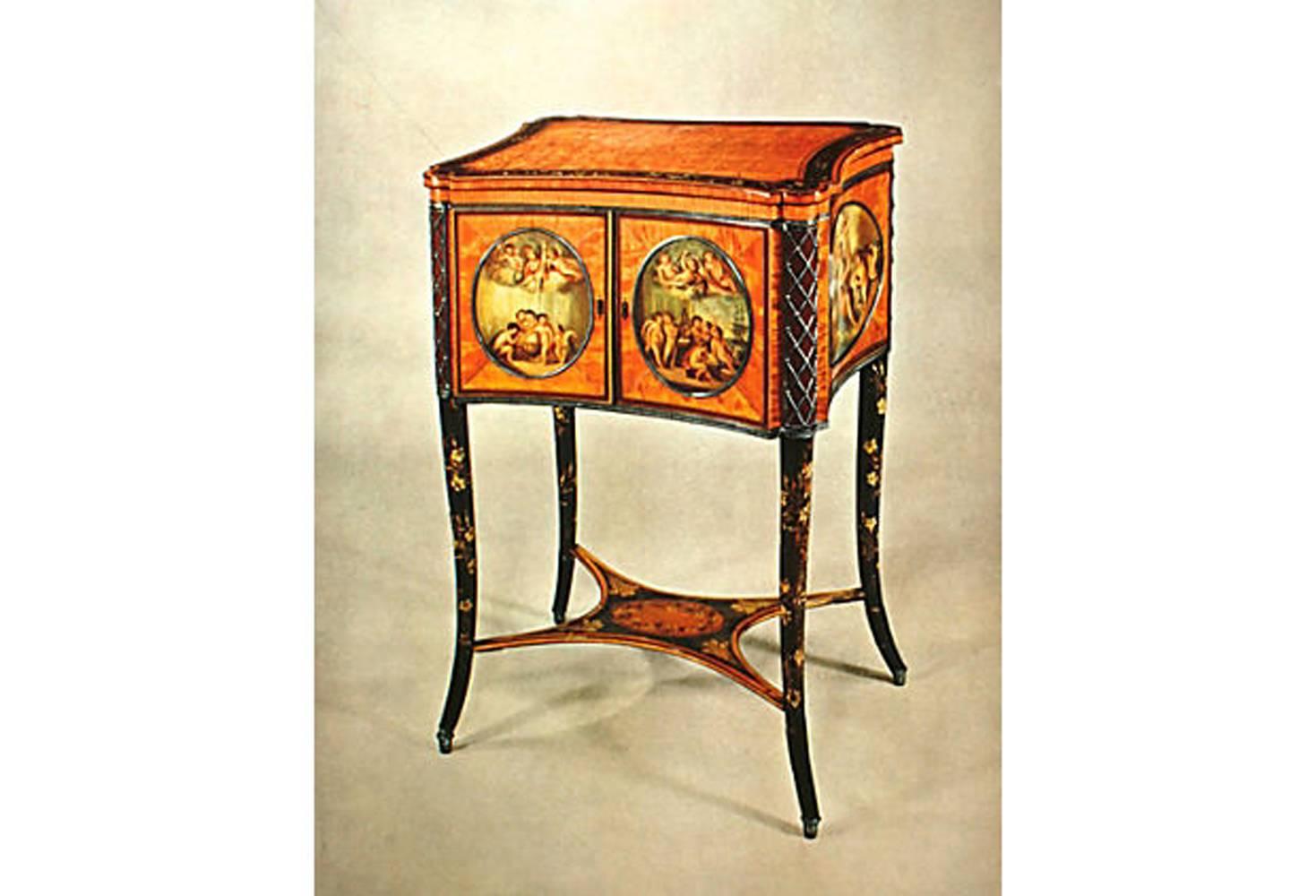 Paper English Furniture With Furniture of Other Countries in the Untermeyer Collection For Sale