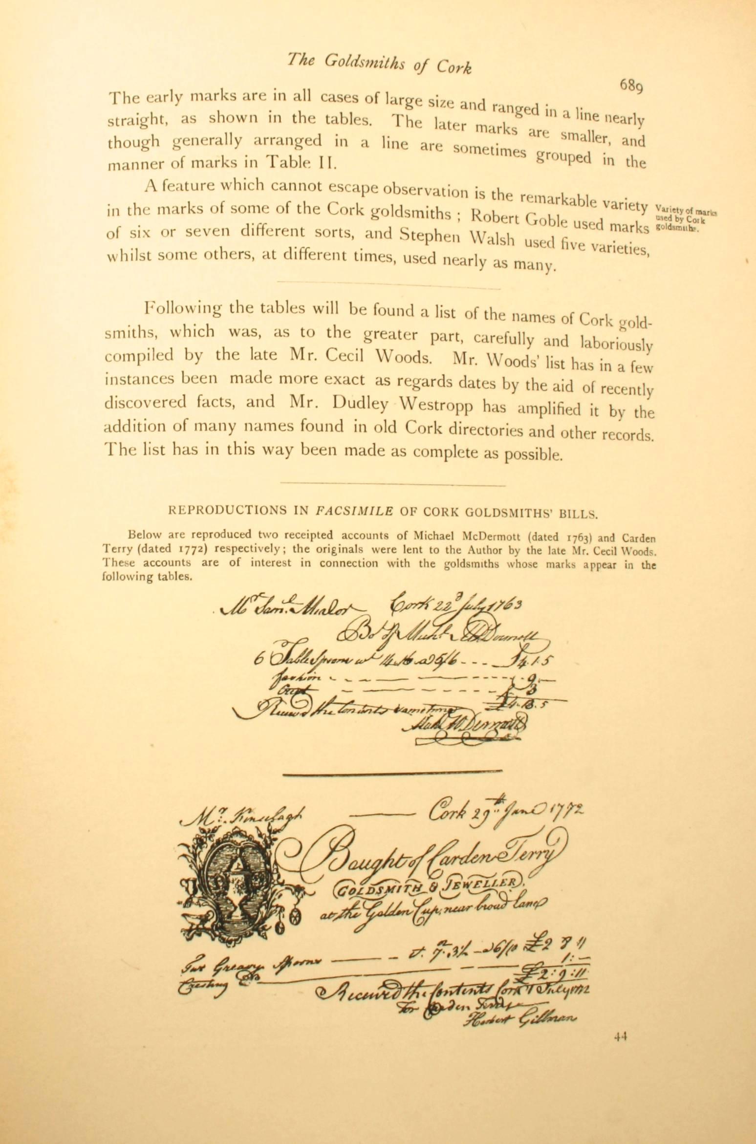 XX secolo Gli orafi inglesi e i loro marchi di Sir Charles J. Jackson in vendita