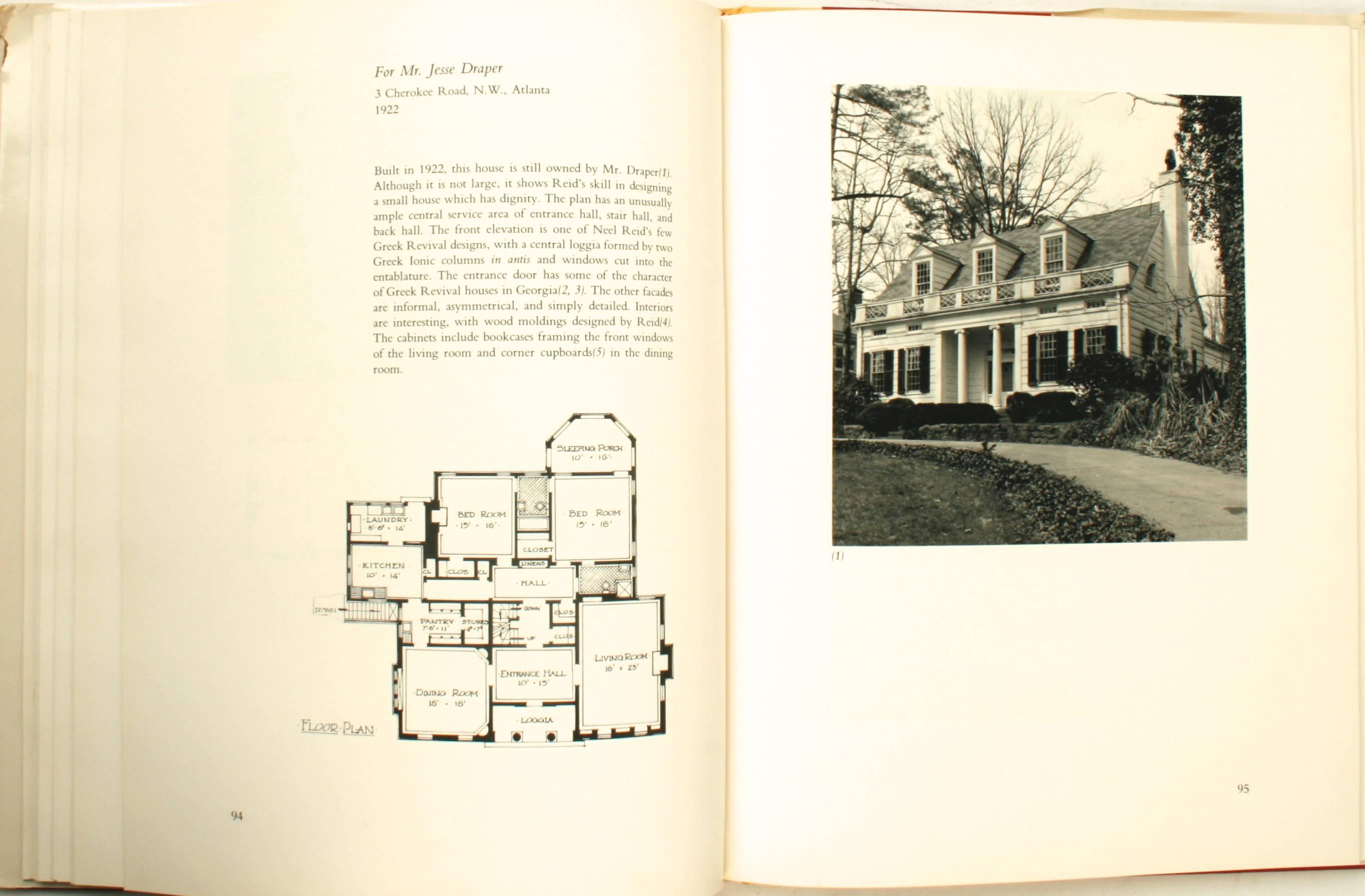 Architecture of Neel Reid in Georgia by James Grady 1st Ed 3