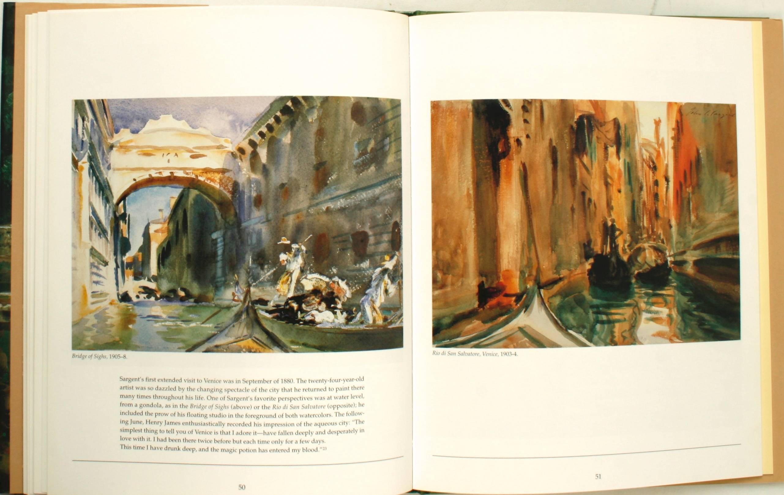 American Sargent Paintings Out-of-doors 1st Edition For Sale