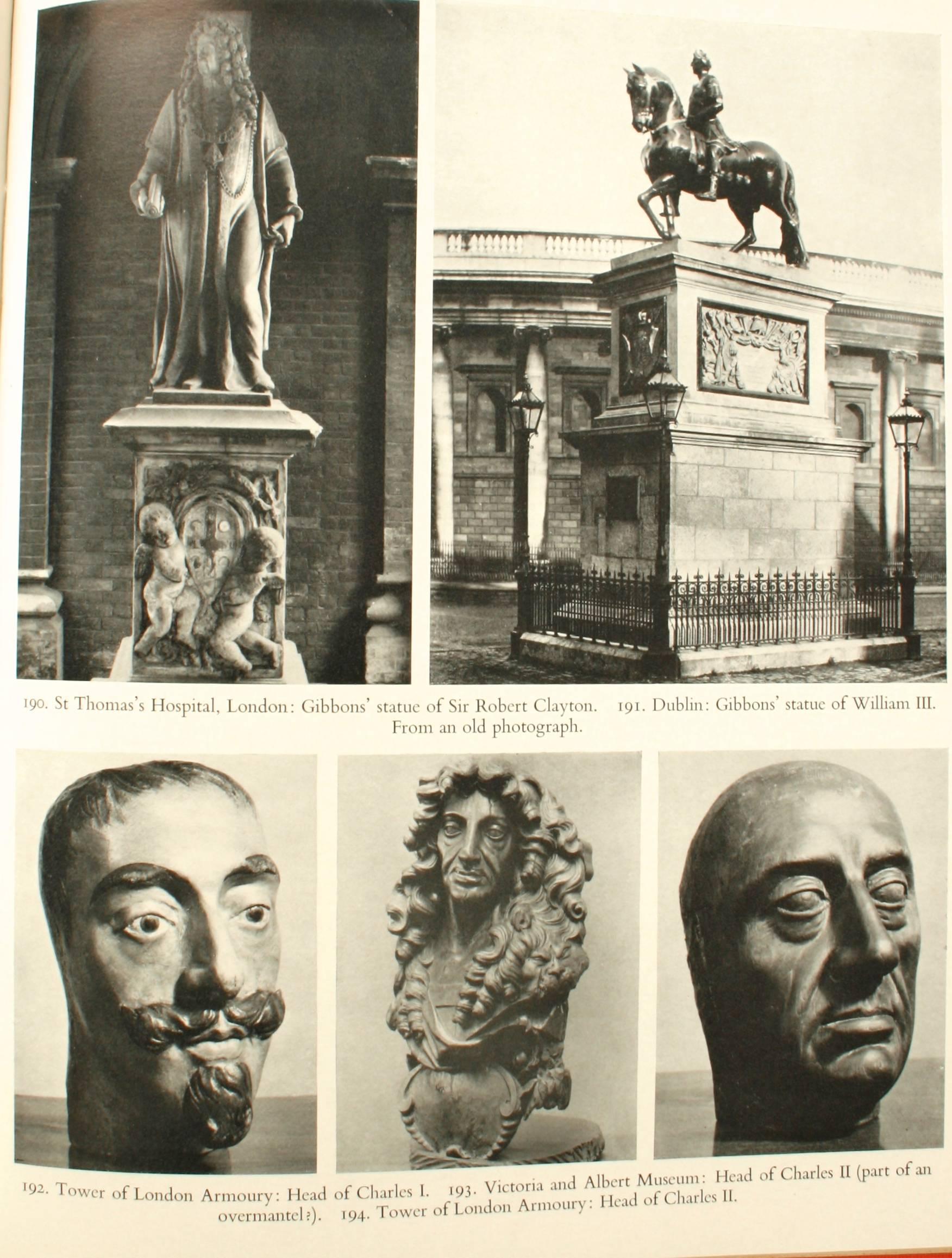 Grinling Gibbons, Son œuvre en tant que sculpteur par David Green, première édition Excellent état - En vente à valatie, NY