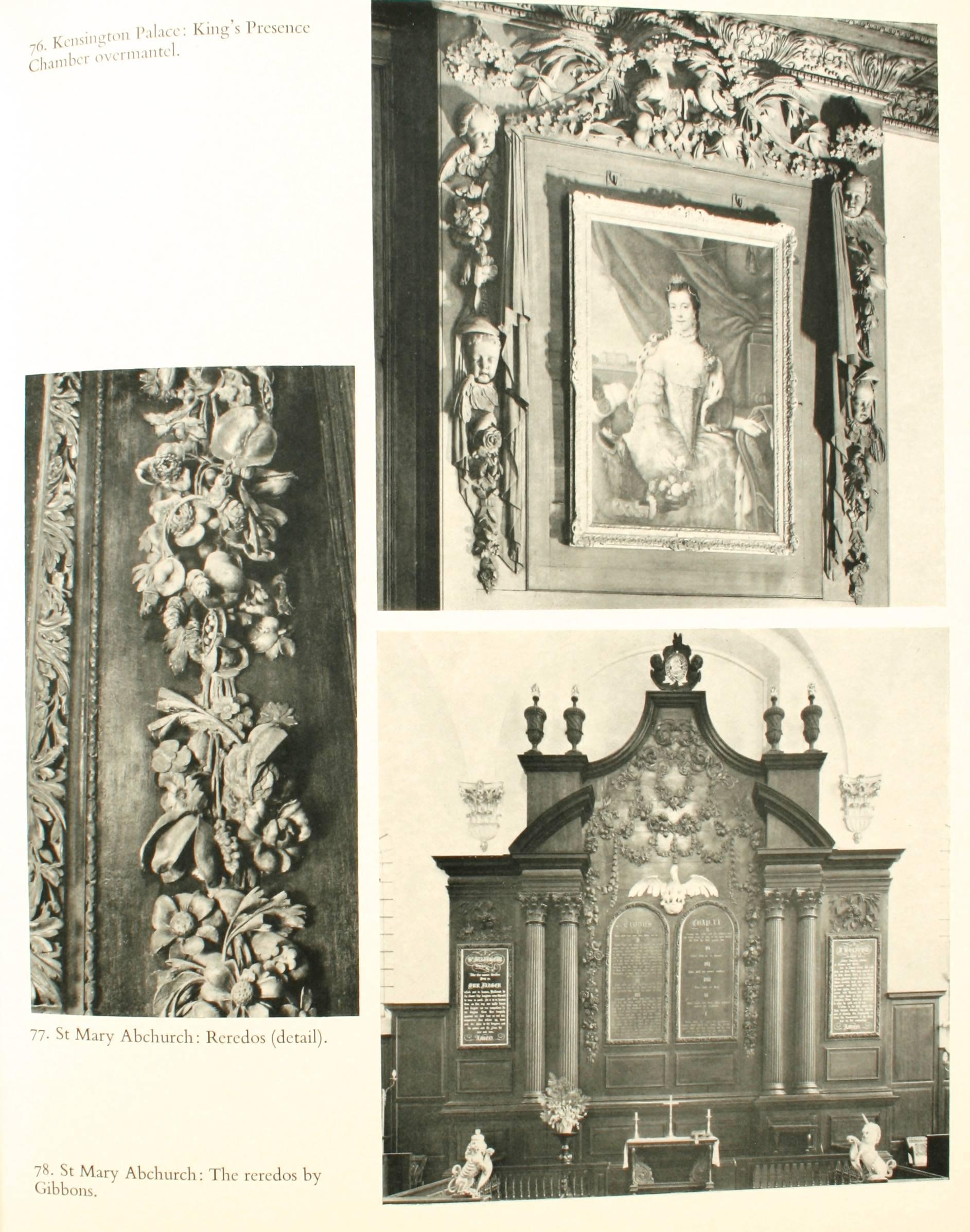 20ième siècle Grinling Gibbons, Son œuvre en tant que sculpteur par David Green, première édition en vente