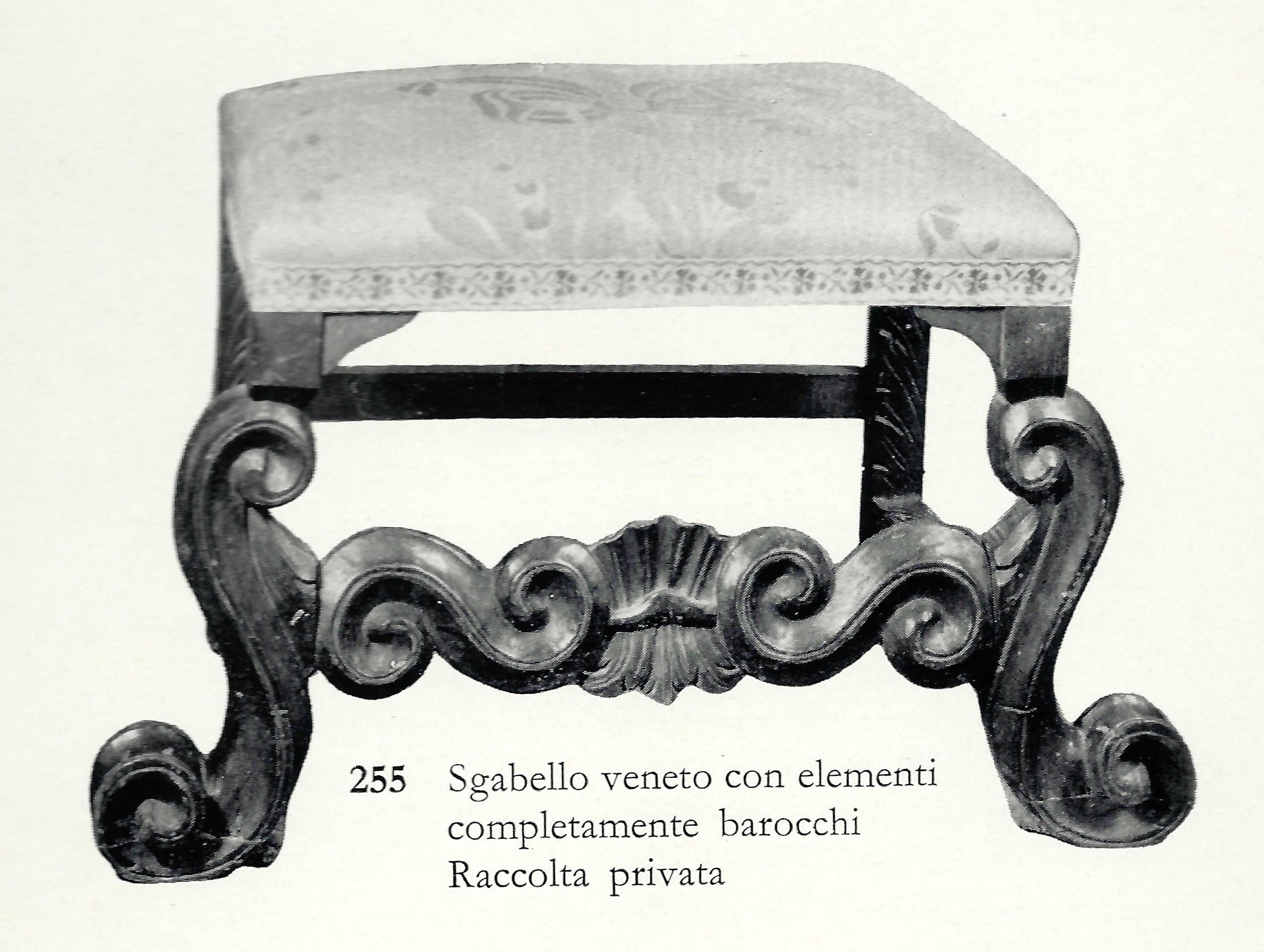 Upholstery Italian Baroque Walnut Armchair by Andrea Fantoni, c1690 For Sale