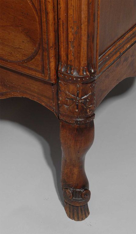 Louis XVI Carved Mahogany Commode, Late 18th Century 1