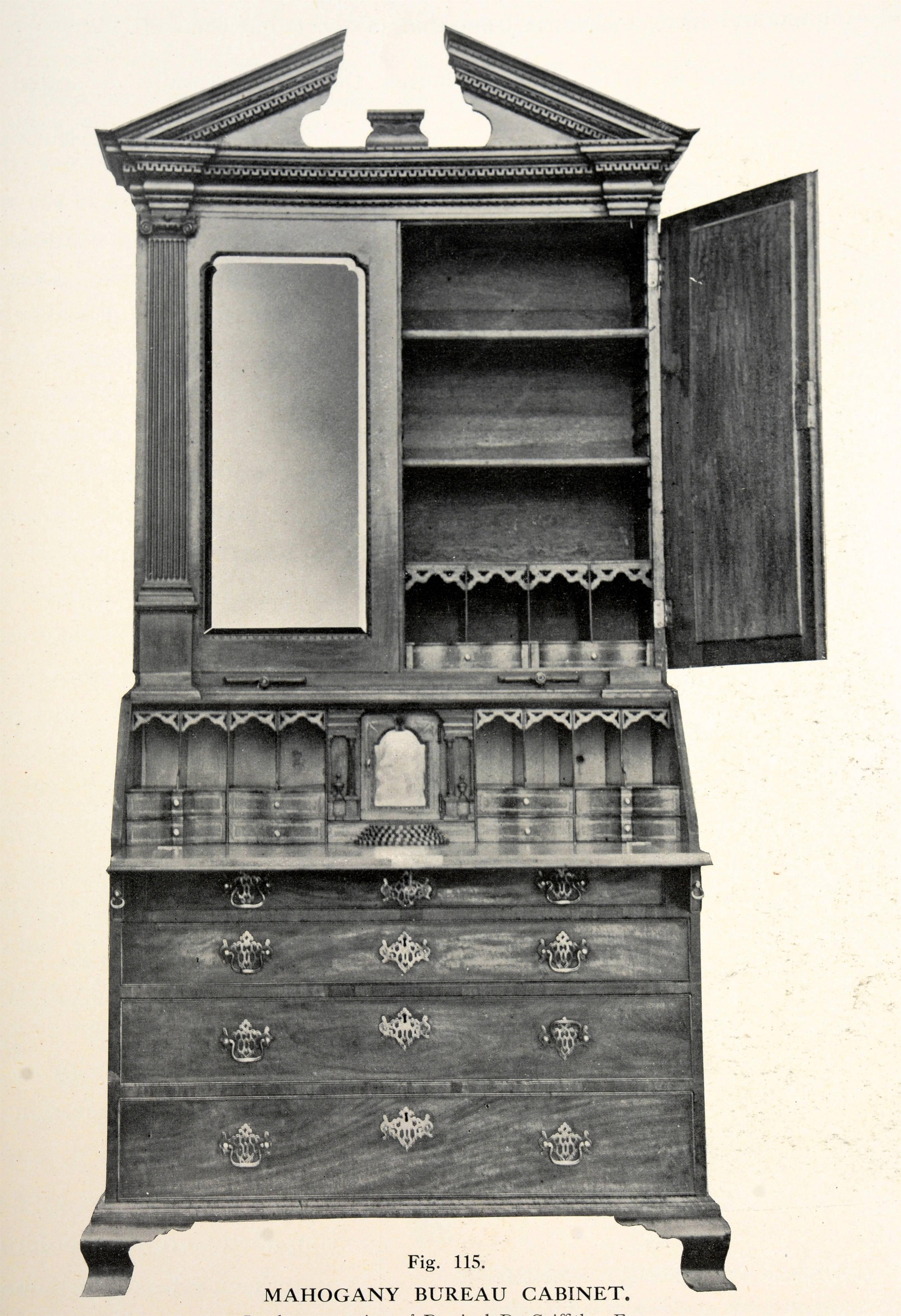 Paper English Furniture of the 18th-Century, Vol. I. II. and III. by Herbert Cescinsky
