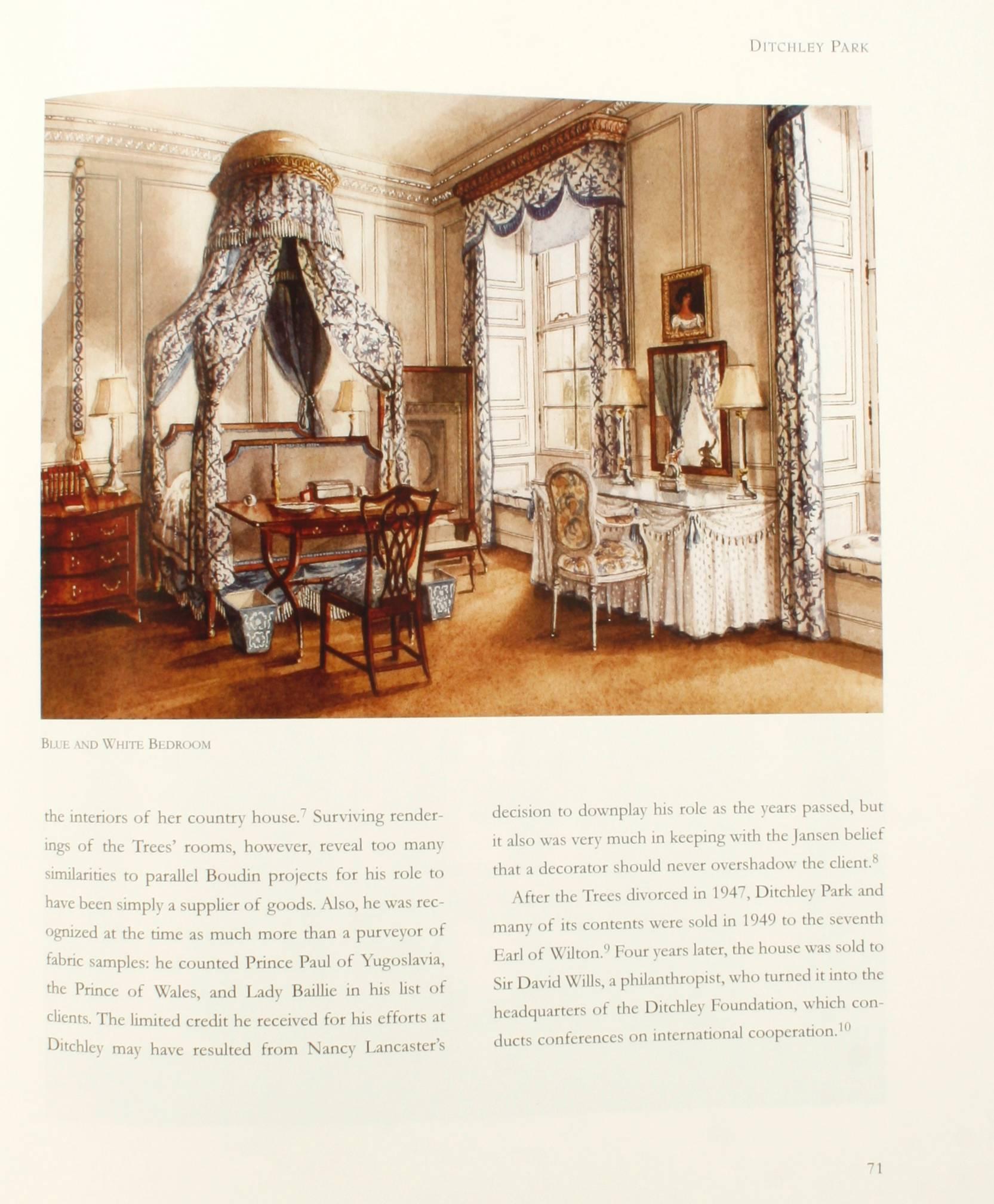 Jansen by James Archer Abbott. New York: Acanthus Press. First edition hardcover with dust jacket, 2006. 323 pp. A detailed history of the celebrated decorating house with project profiles of some of the 20th century's most prominent interior design