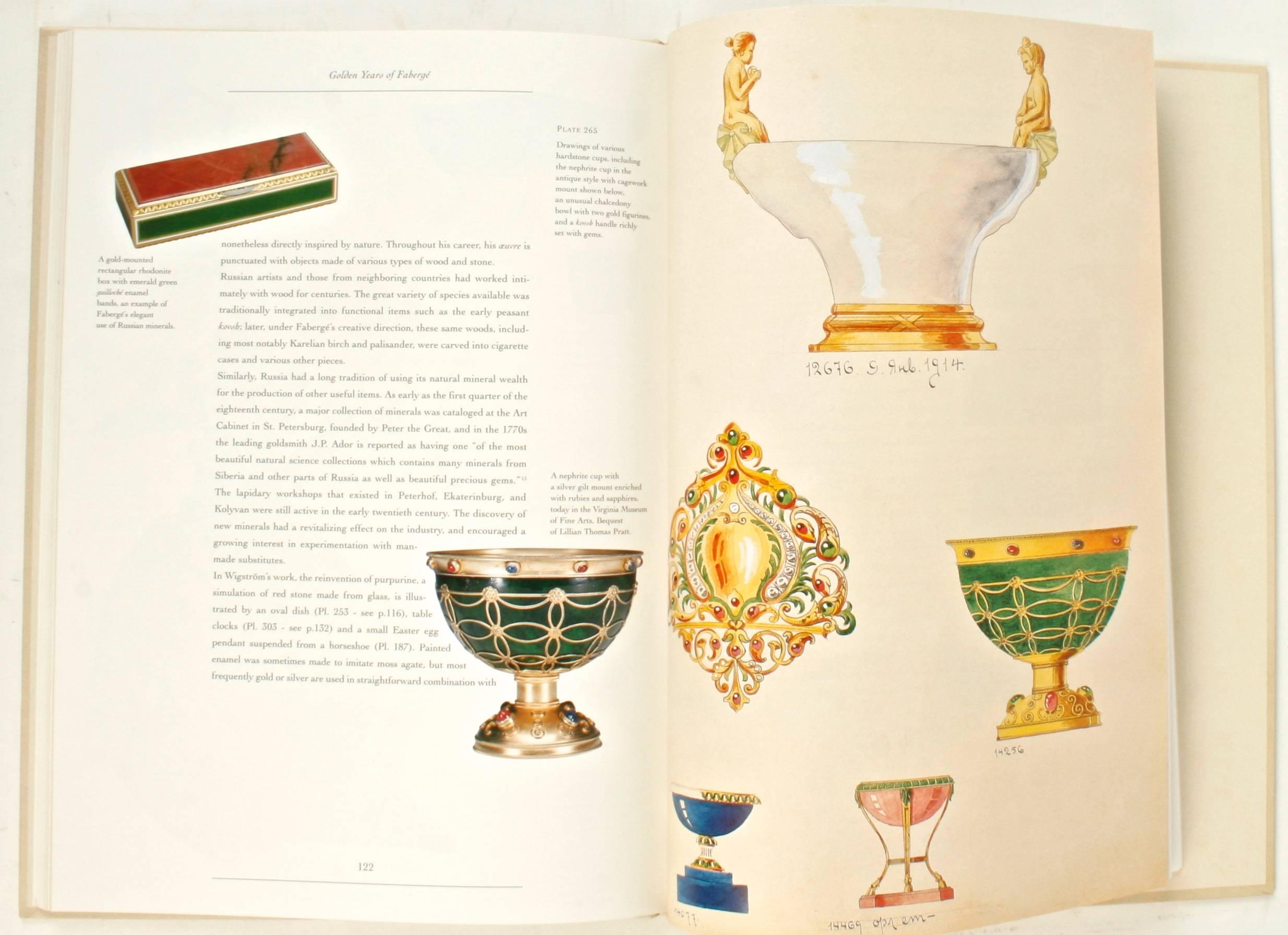 Contemporary Golden Years of Fabergé, Drawing and Objects from the Wigstrom Workshop