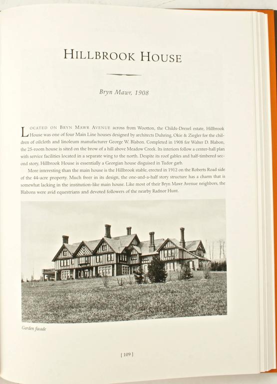 Quot The Main Line Country Houses Quot 1870 1930 By William