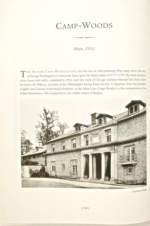 Quot The Main Line Country Houses Quot 1870 1930 By William