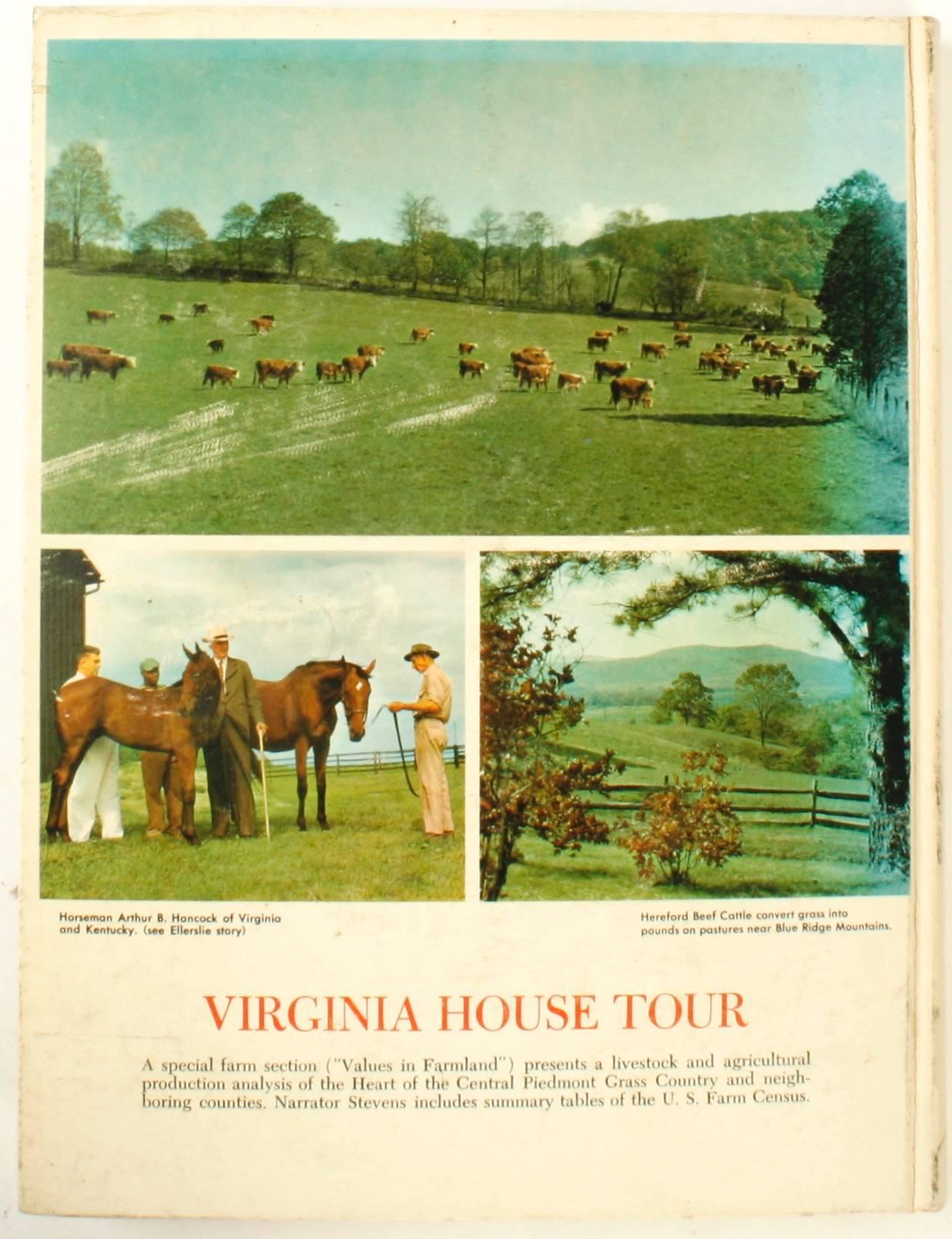 Virginia House Tour Mainly in the Locale Known as Mr. Jefferson's Country 1st Ed 4