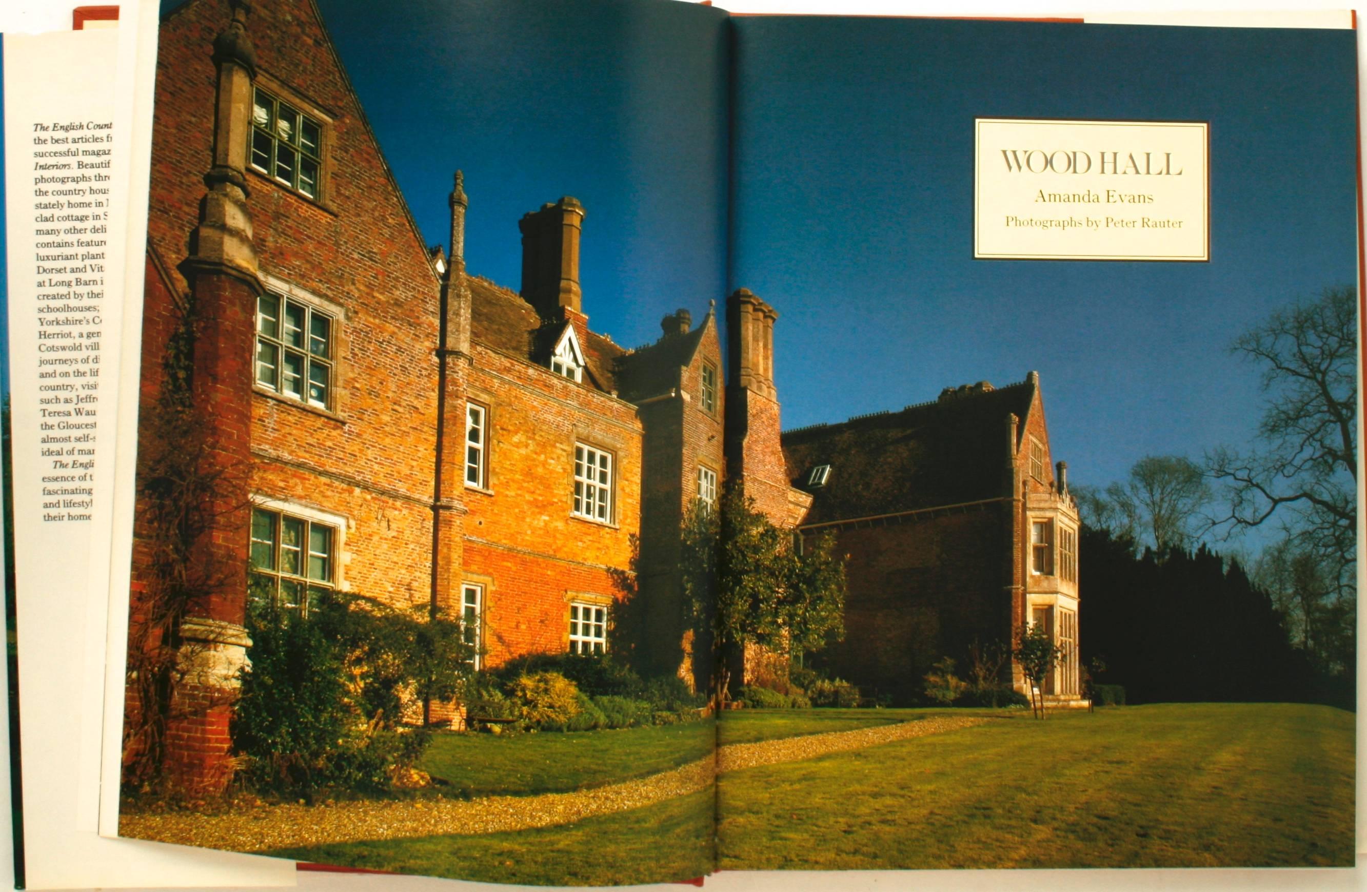 American The English Country House, First Edition by Venessa Berridge