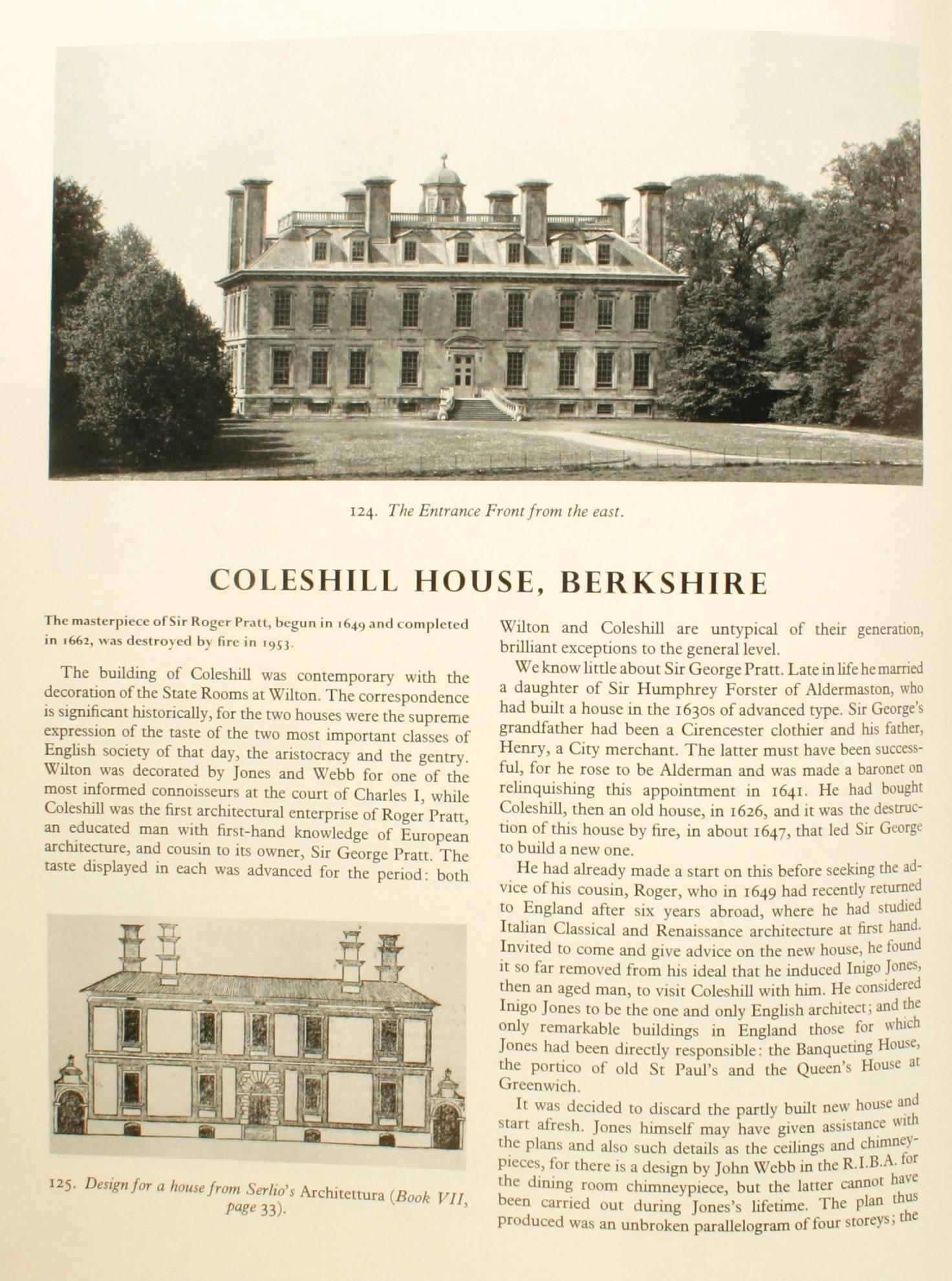 English Country Houses Caroline 1625-1685, First Edition For Sale 4