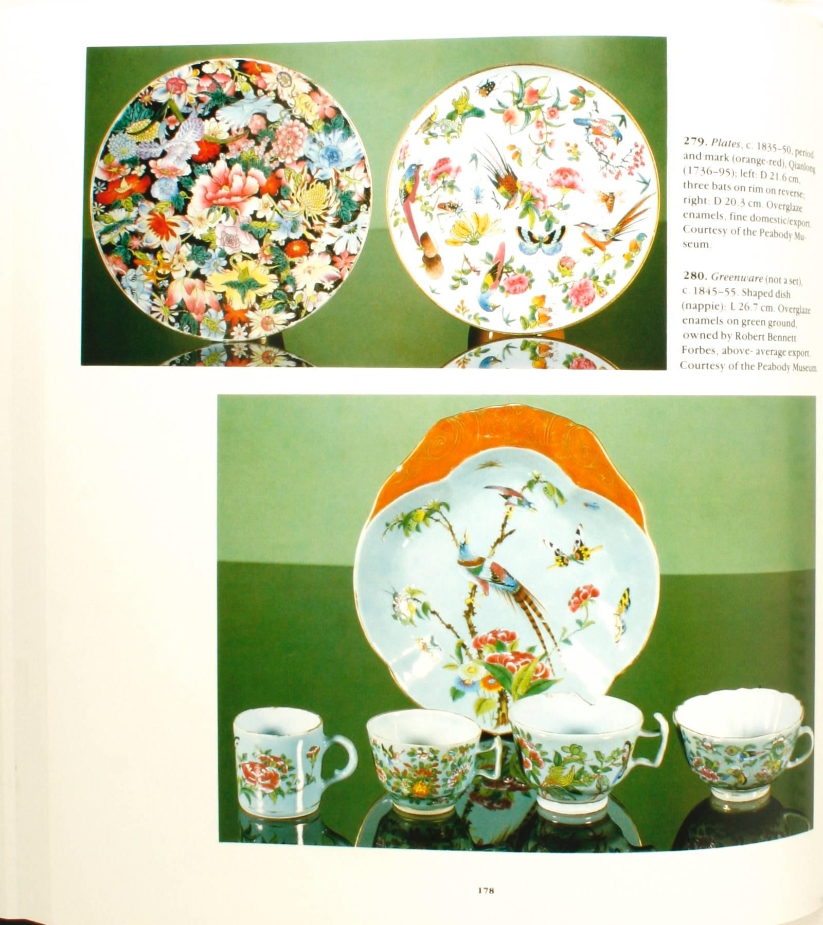 Late 20th Century Chinese Export Porcelain in North America by Jean McClure Mudge, 1st Ed For Sale