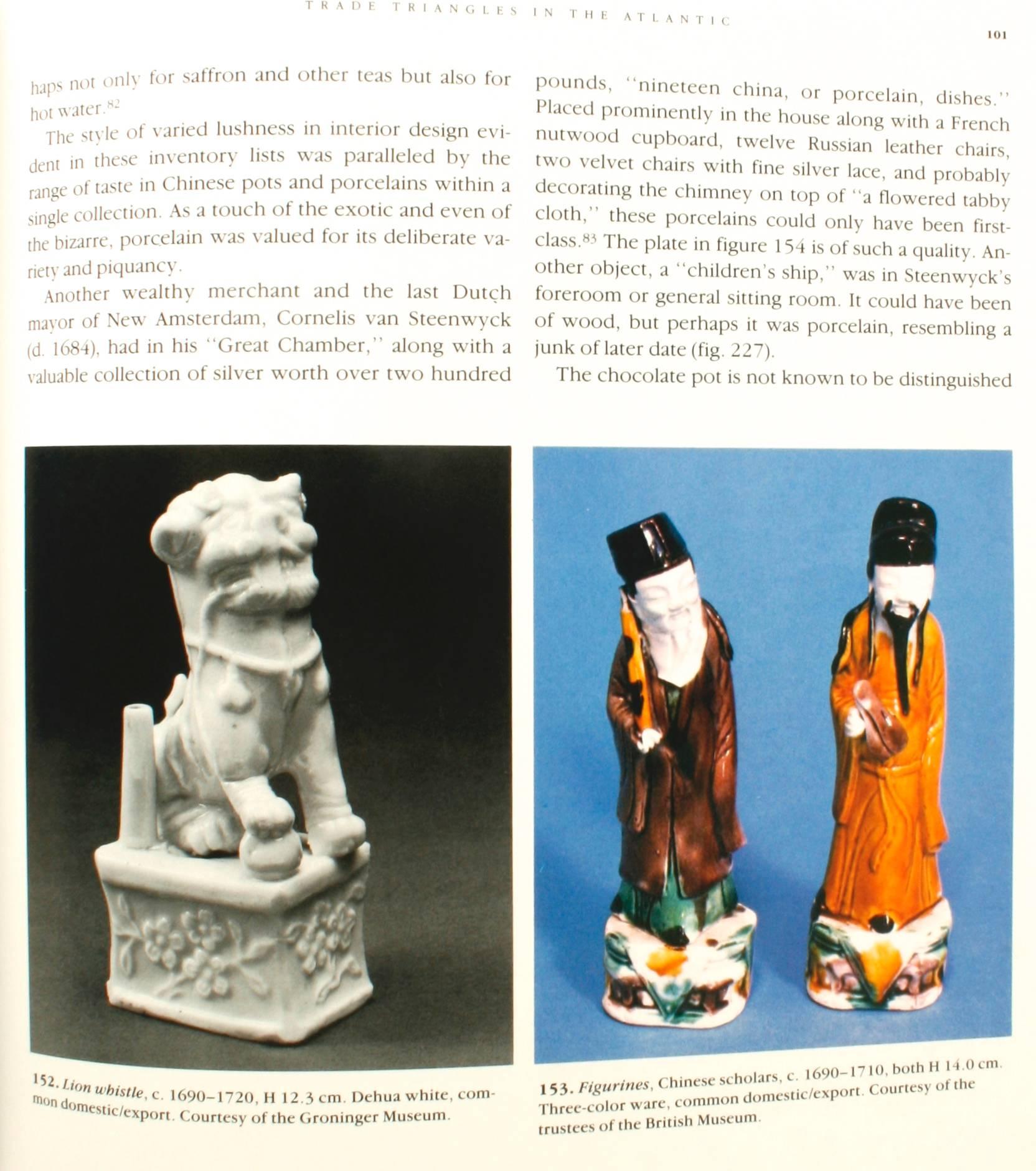 Porcelaine d'exportation chinoise en Amérique du Nord par Jean McClure Mudge, 1ère édition en vente 1