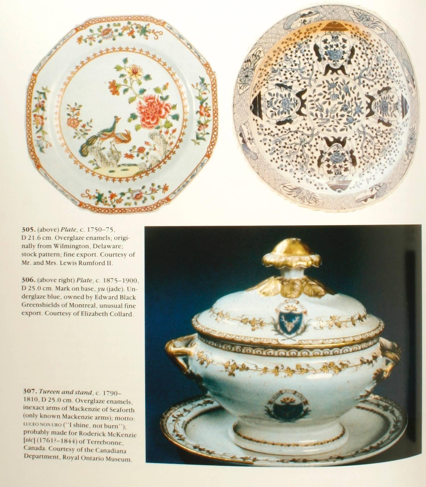 Porcelaine d'exportation chinoise en Amérique du Nord par Jean McClure Mudge, 1ère édition en vente 2