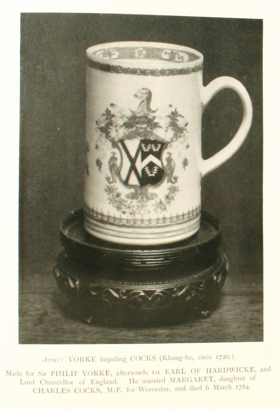 Early 20th Century Armorial Porcelain of the Eighteenth Century, Signed & Numbered First Edition For Sale