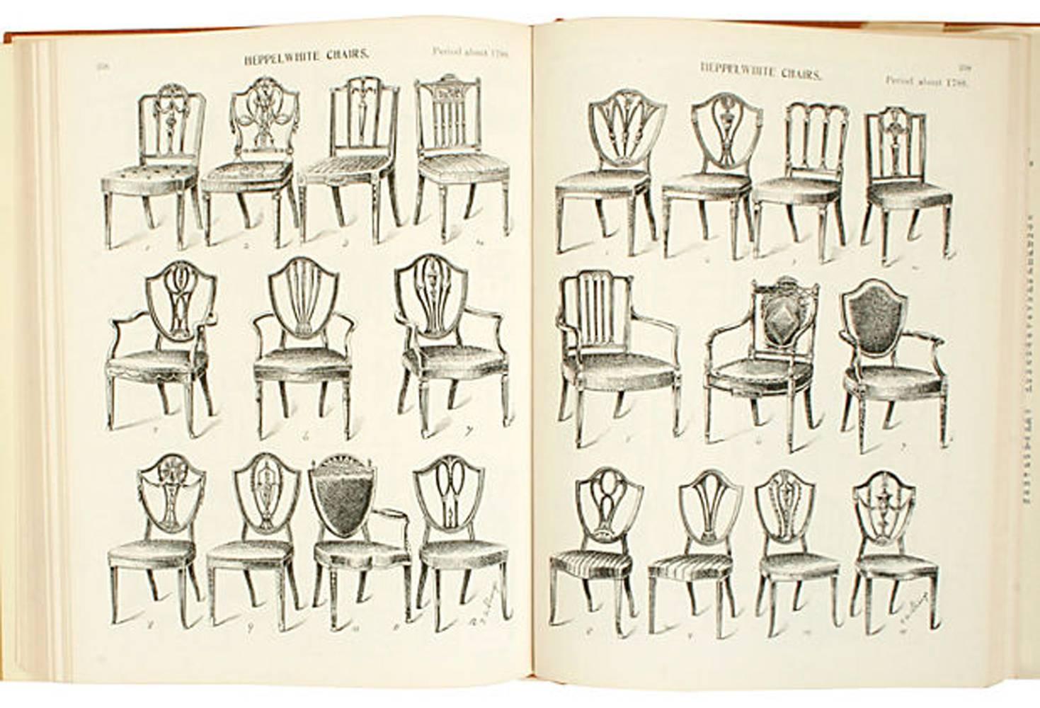 English Furniture Decoration and Allied Arts by Thomas Strange, 1st Ed In Good Condition For Sale In valatie, NY