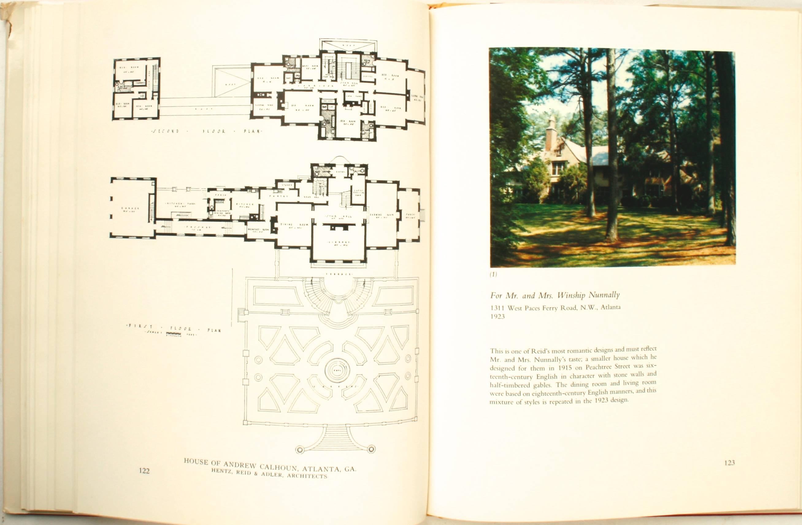 Architecture of Neel Reid in Georgia by James Grady 1st Ed 1
