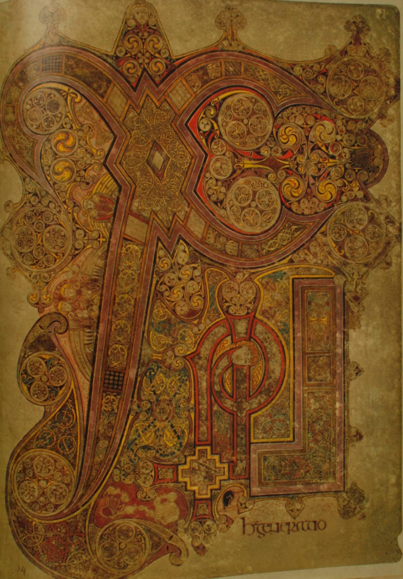 trinity college book of kells
