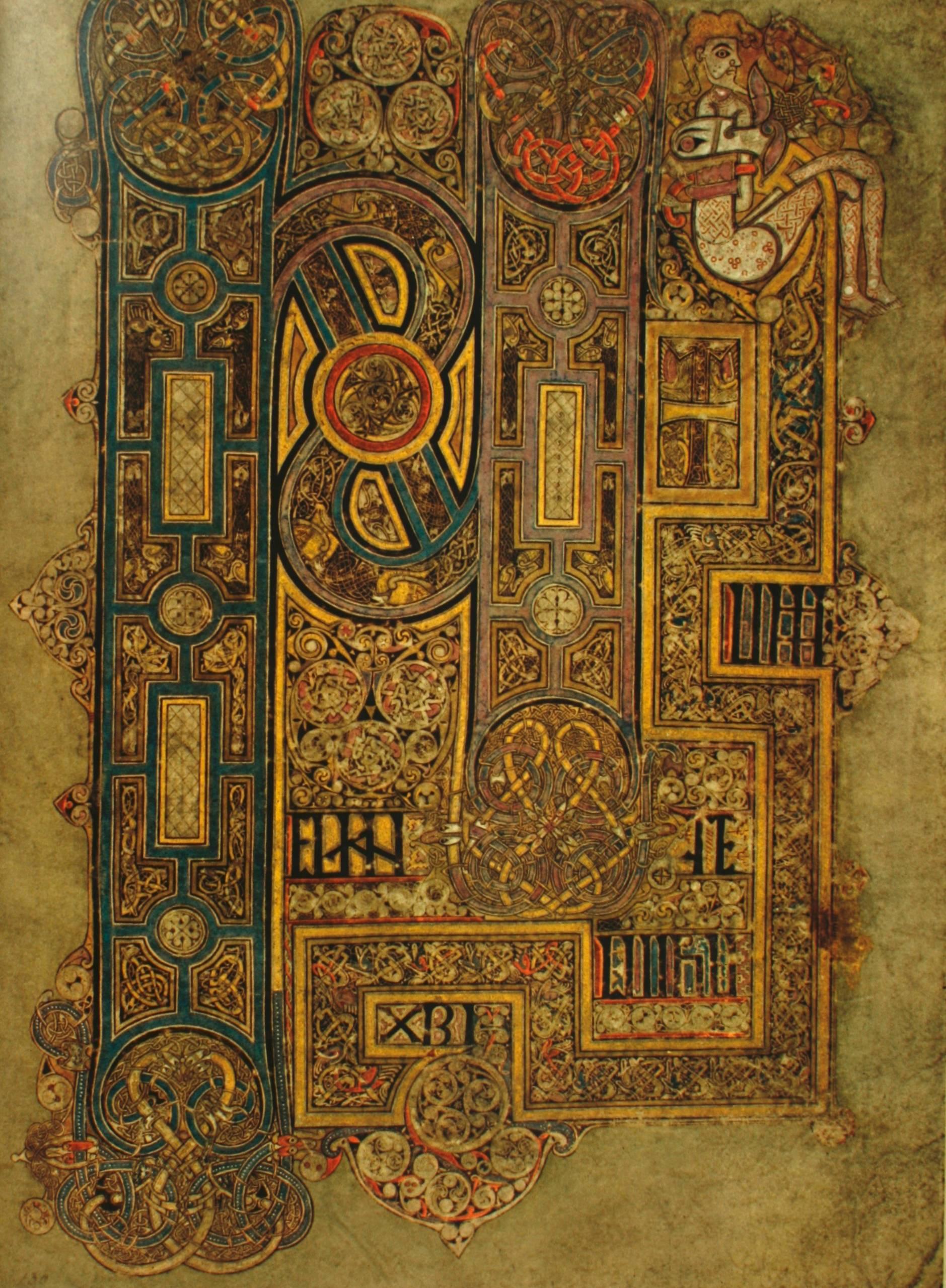 Paper The Book of Kells: Reproductions from the Manuscript in Trinity College