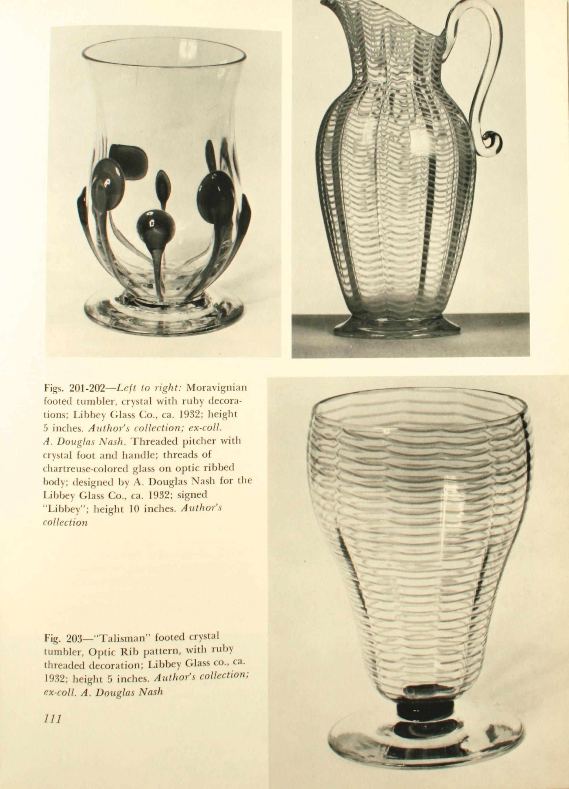 American Art Nouveau Glass by Albert C Revi, First Edition For Sale 1